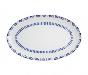 Блюдо овальное 25*16см - Azure Lux