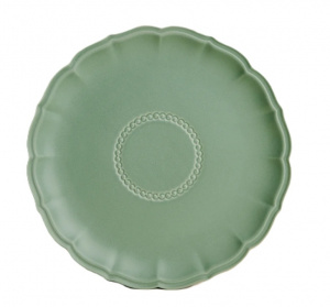 Тарелка мелкая 28см Lotus Pandan Green-Dynasty