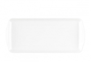 Блюдо 35*15,5см AMINA white uni 