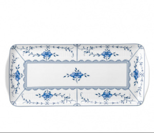 Блюдо пр/уг 35x15,5см Amina Strohblume