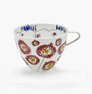 Чашка 200мл ANEMONE MILK MF , L 11.3 W 9.2 H 6.8 CM -
