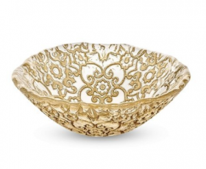 Салатник 16см ARABESQUE GOLD LEAF 