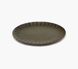 Тарелка мелкая 18см h=1,7cm GREEN - Inku