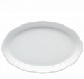 Тарелка овал. 18х12см - Braganсa White