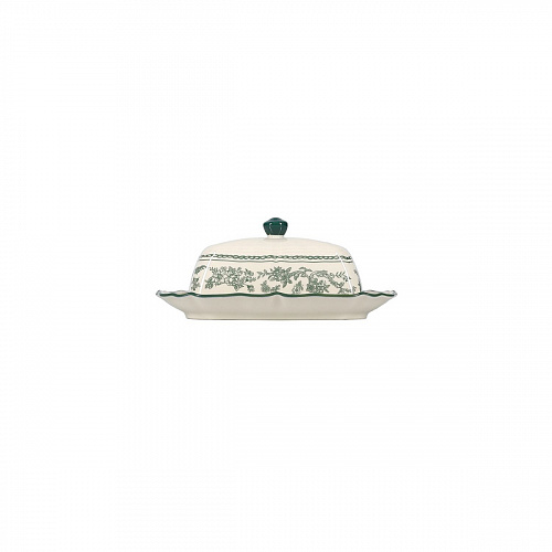 Масленка 20х14,5, H-8,5 см, green Cyril