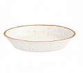 Тарелка глубокая 23см - Rustic Blend White