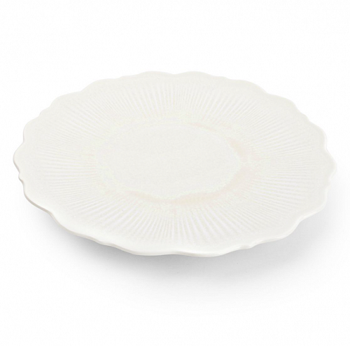 Тарелка мелкая 21,5см, white Floret