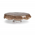 Подставка для торта 26см DIAMANTE, HAZELNUT CHROME DECORATION -