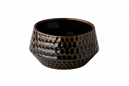 Gold Metallic Pineapple bowl 13.7 x 7 cm -