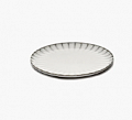 Тарелка мелкая 18см h=1,7cm WHITE - Inku