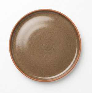Тарелка мелкая 26.5см brown - YONG/Element