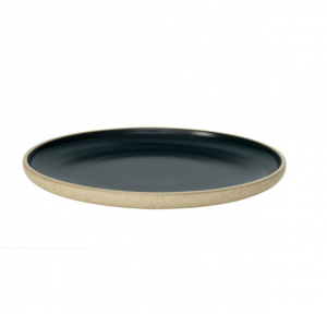 Plate flat LAGOON bicolor dark ?22cm -