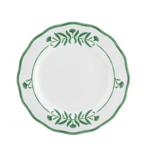 Тарелка мелкая 32 см, green Jane