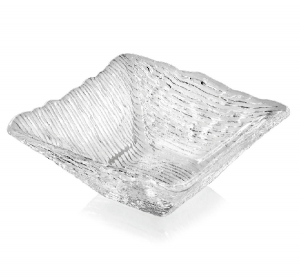 Салатник квадратный 14,5x14,5 см - h 6 cm, прозрачный- ALL IN ONE 