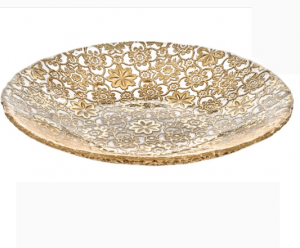 Блюдо глубокое 41см GOLD LEAF DECORATION - ARABESQUE