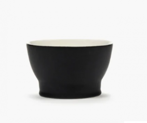 Чашка без ручки 220мл BLACK/OFF-WHITE RA