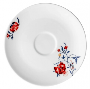 Блюдце 15,5см для чашек 180 и 260мл белое, Red Garden
