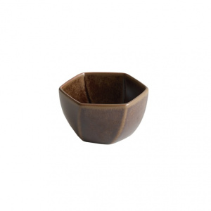 Соусник высокий 9см 150мл Hexagon Bronze Brass, Lek C C