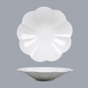 Салатник 24,5см Flower, костяной фарфор,Petal