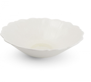 Салатник 20,5см H6,5см, white Floret