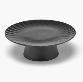 Подставка для торта M 21см H=8см BLACK Inku