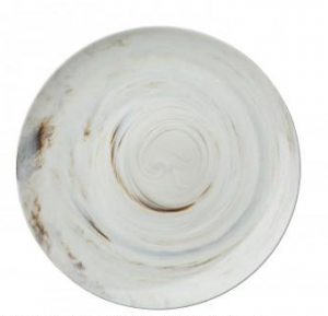 Тарелка мелкая купе 23см MARBLE