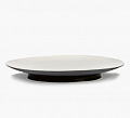 Тарелка мелкая 28см BLACK/OFF-WHITE RA