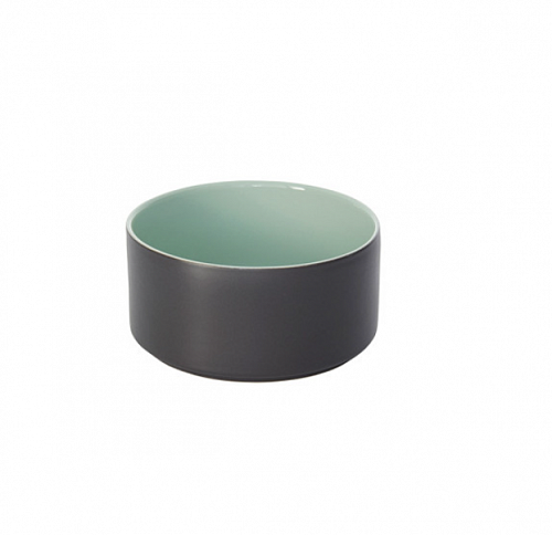 Bowl round green ?14cm -