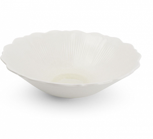 Салатник 20,5см H6,5см, white Floret